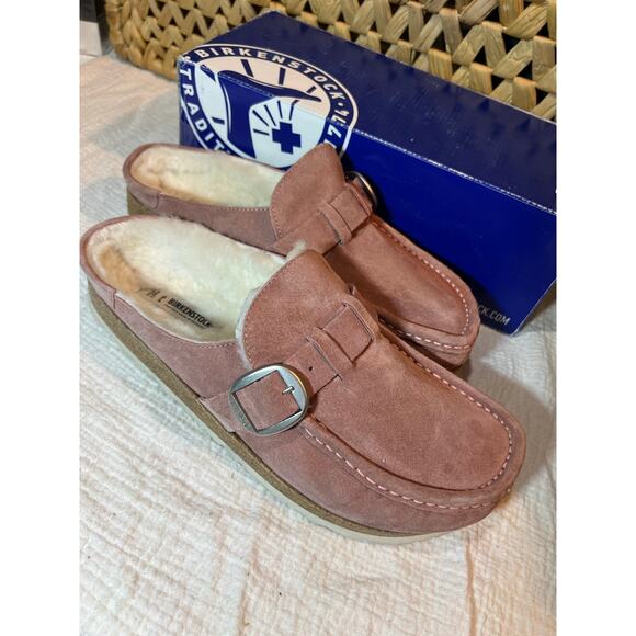 Birkenstock Buckley Sherling - Pink Clay - EU 42 - Picture 4 of 6